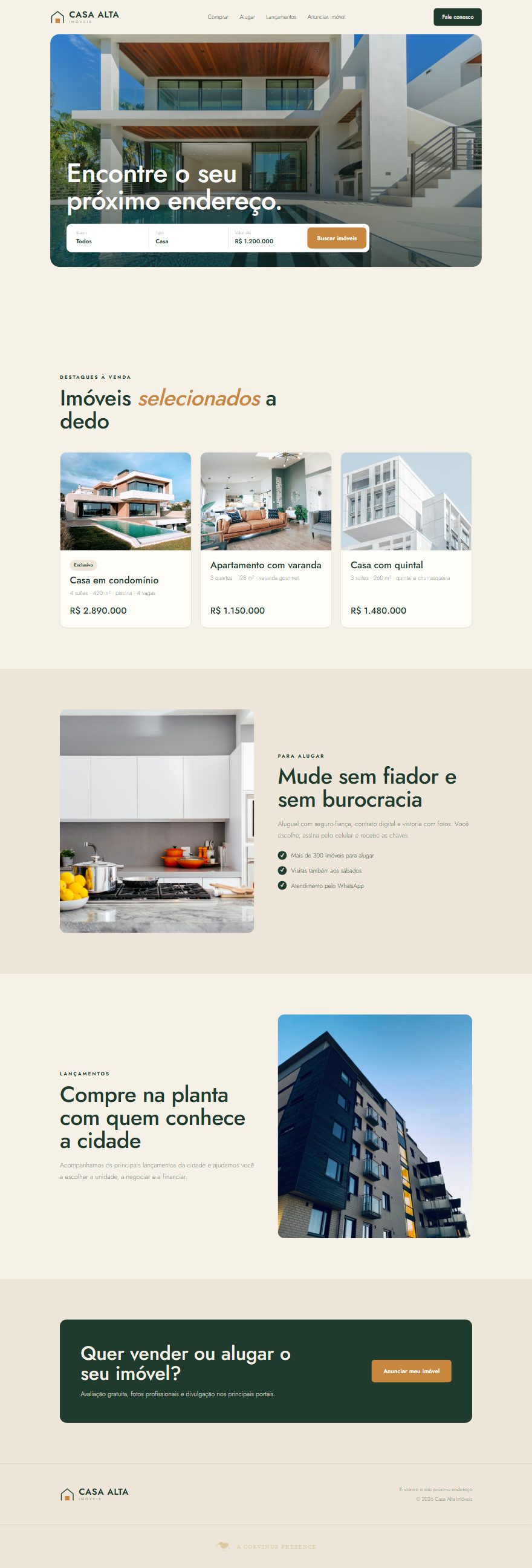 Site Casa Alta