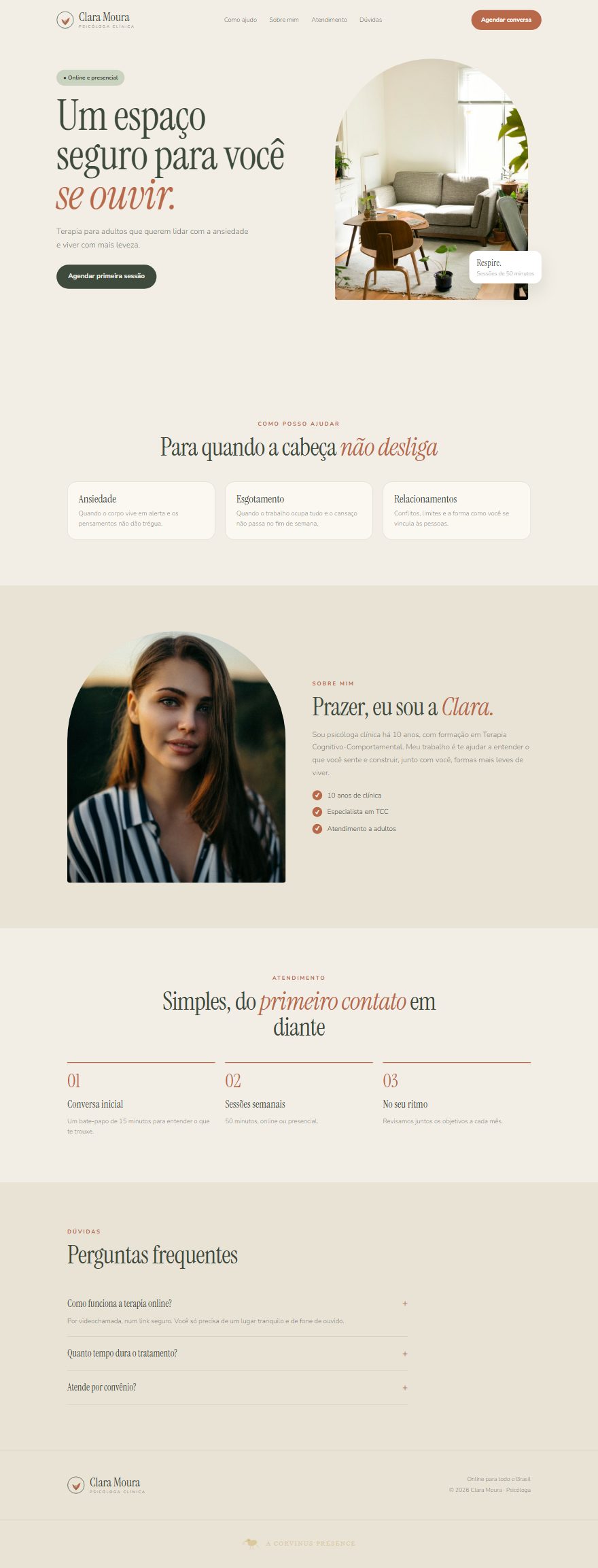 Site Clara Moura