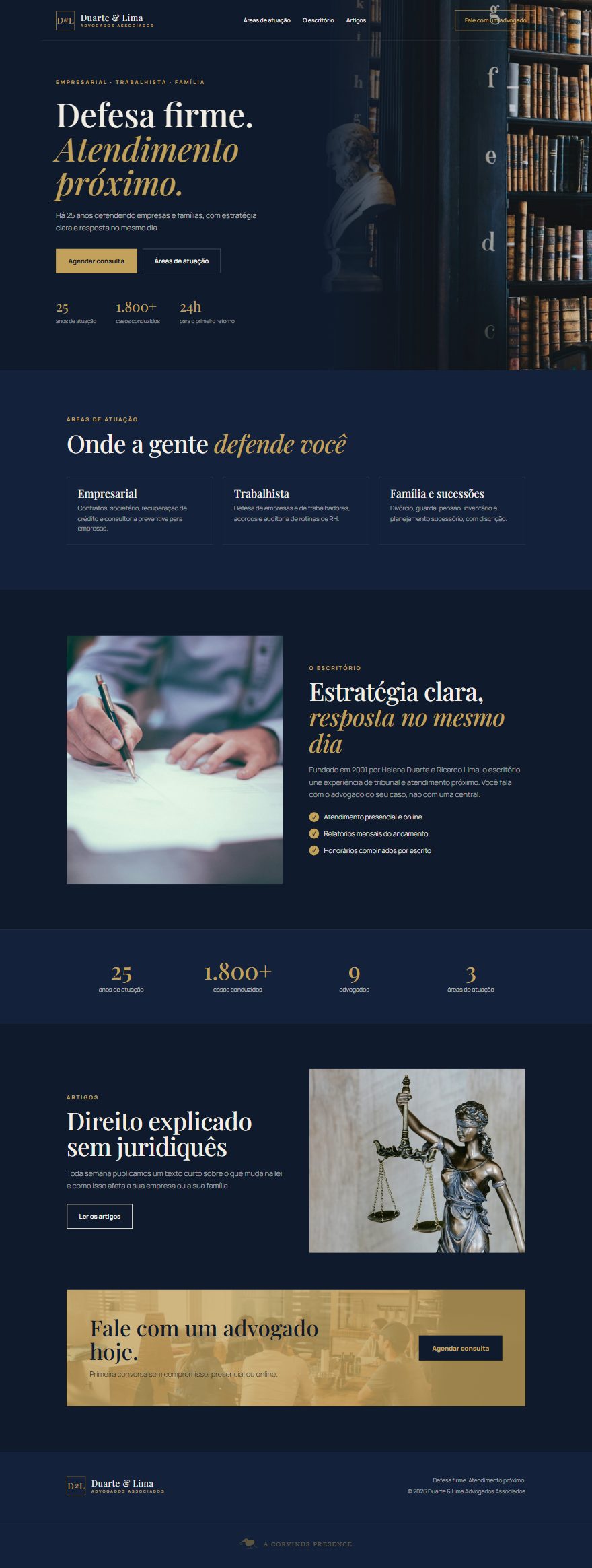 Site Duarte & Lima